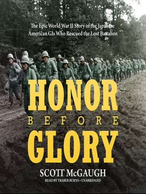 cover image of Honor before Glory